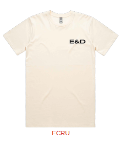 E&D Classic Tee — Sand Drift