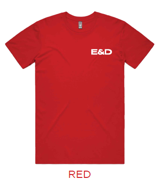 E&D Staple Tee — Ember