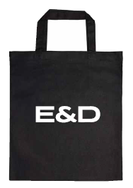 E&D Everyday Tote — Black