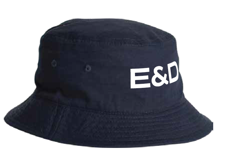 E&D Bucket Hat — Navy Core